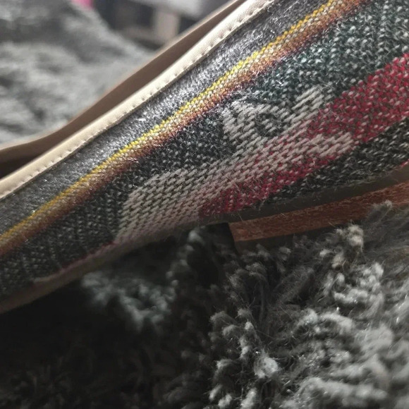 Fortress of Inca | Woven Aztec Ballet Flats Sz 10 - Picture 6 of 13